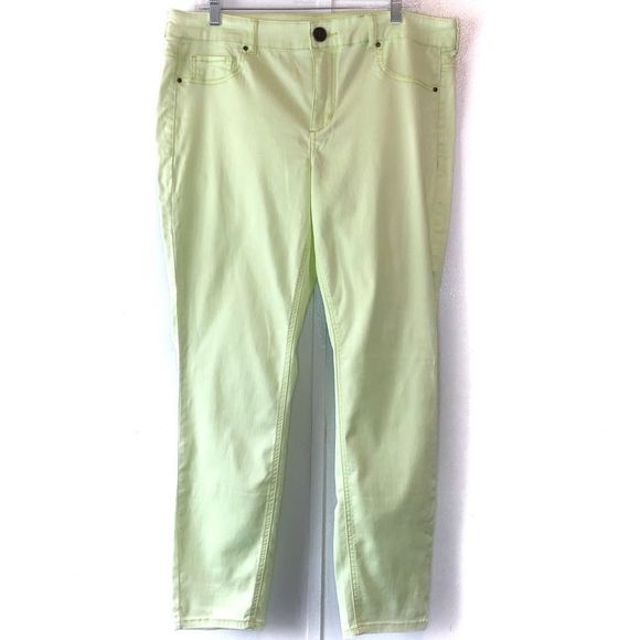 bright green jeans womens